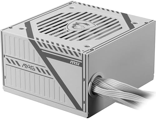 MSI PSU MAG A650BNL WHITE 650W 80+ BRONZE POWER SUPPLY - Görsel 1