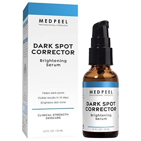 MedPeel Dark Spot Corrector Brightening Face Serum, Targets Age Spots, Sun Spots and Hyperpigmentation, 1.0 fl oz Cover