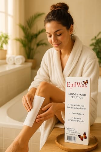 EPILWAX S.A.S - Bolsita De 100 Bandas No Tejido Para Depilatorio