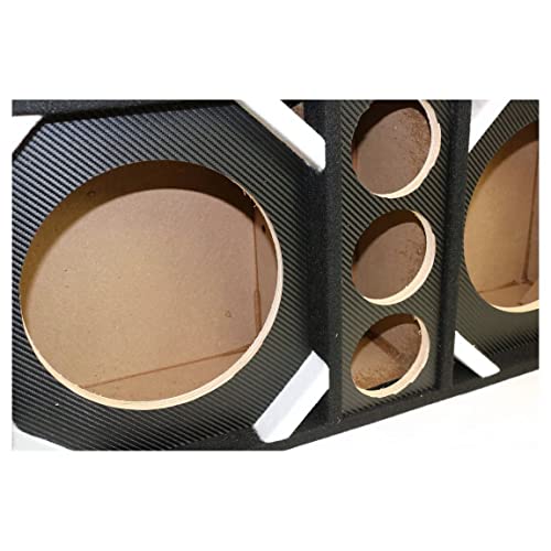 Image of DEEJAYLED Brazil 2 10 inch TW Carbon BK CHUCHE, Black