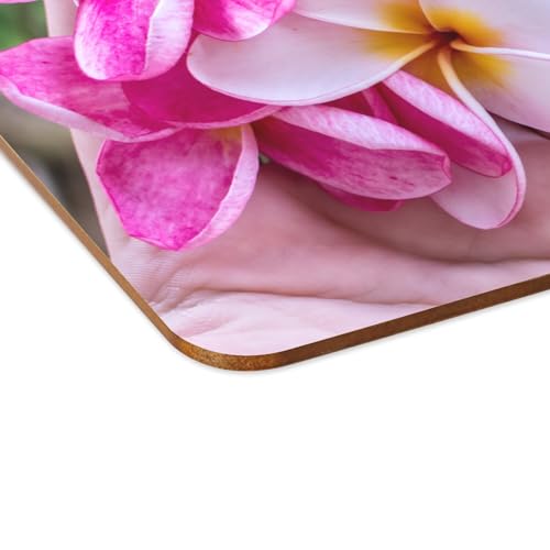 Sets de table frangipanier tropical liège souple napperons bali grand format - 4