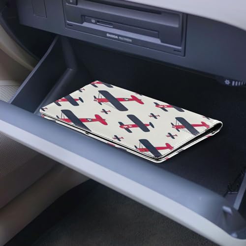 Organizador para auto de cuero miniatura 6