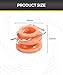 UBOG 10PCS Window Roller,Car Accessories Window Tilt Regulator,Window Regulator Fastener,Car Window Roller,Window Regulator Clamp,Window Regulator Wheel Replacement,Replace #C0AB-6423240-B