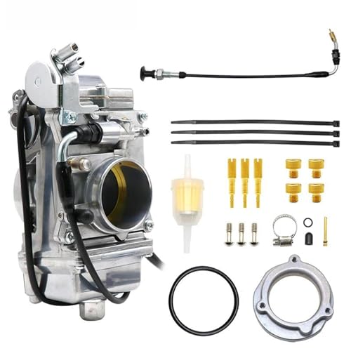 Carburateur de moto Mikuni HSR TM42 à boisseau plat pour une réponse instantanée