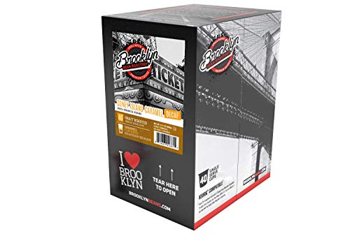 Brooklyn Beans Coffee Pods, Coney Island Caramel Decaf, Compatible With K Cup Brewers Including 2.0, 40 Count #TOP2