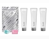 Quip Mint x3 Anticavity Toothpaste 4.7oz - Comes with Strawberry and Mint Floss and Silver Bag