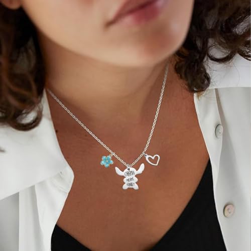 Fashion Stich Gifts for Women, Stainless Steel Stich Necklace Gifts for Holiday3