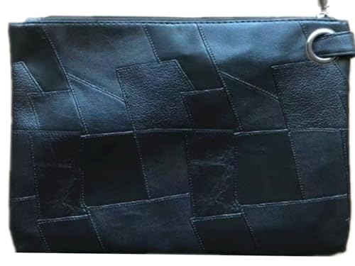 Image of DIHKLCIO Evening Bags Purse Envelop Clutch Chain Shoulder Womens Wristlet Handbag Foldover Pouch black
