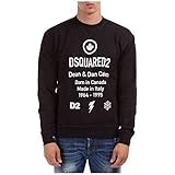  DSQUARED2 D2 Leaf Felpa Uomo Nero L