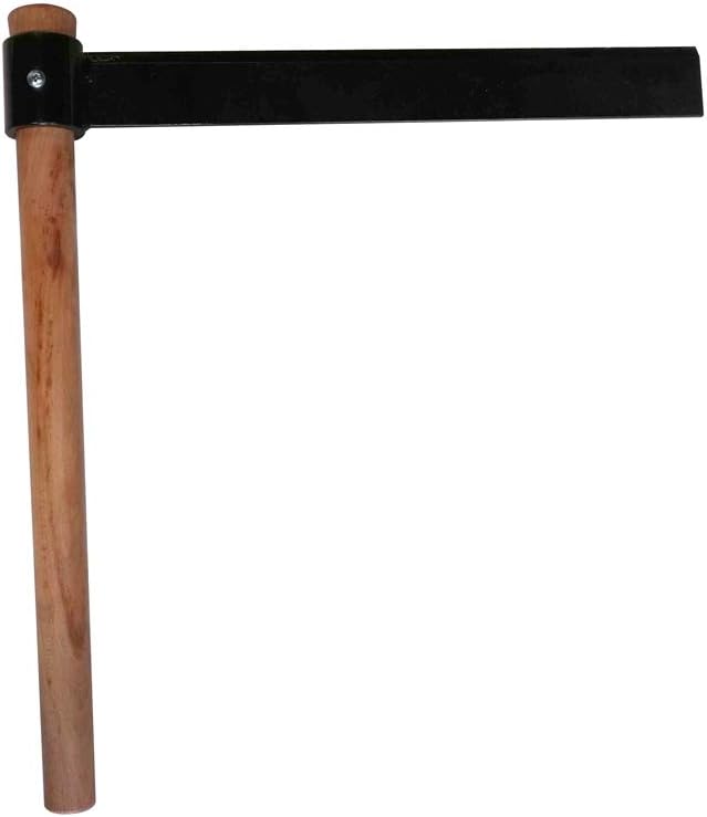 (Incomplete)Shingle Froe Tool and Kindling Axe for Splitting Firewood,15in Premium Forged Blade Shingle Froe with 18in Wooden Handle, Kindling Axe, Wood Froe Tool