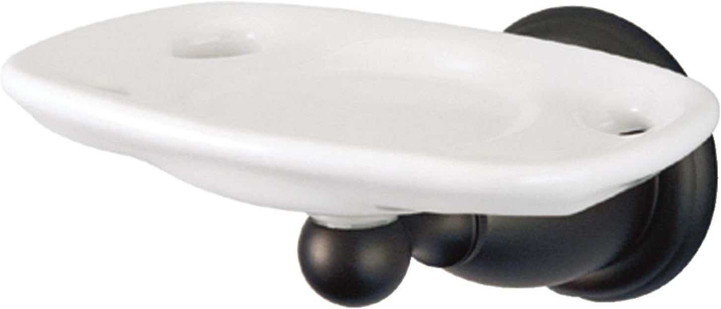 Kingston Brass BA1756ORB Heritage Toothbrush and Tumbler Holder, Oil Rubbed Bronze