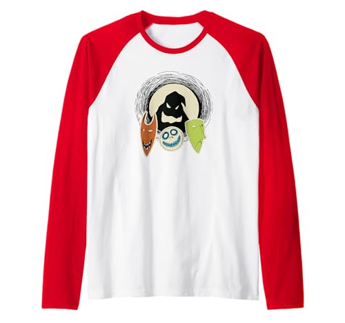 T-shirt Baseball Disney Nightmare Before Christmas Vêtement Oogie Boogie et Amis
