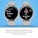 Garmin Venu 2S, Smaller-Sized GPS Smartwatch with Advanced Health Monitoring and Fitness Features, Silver Bezel with Light Gray Case and Silicone Band, (010-02429-02)