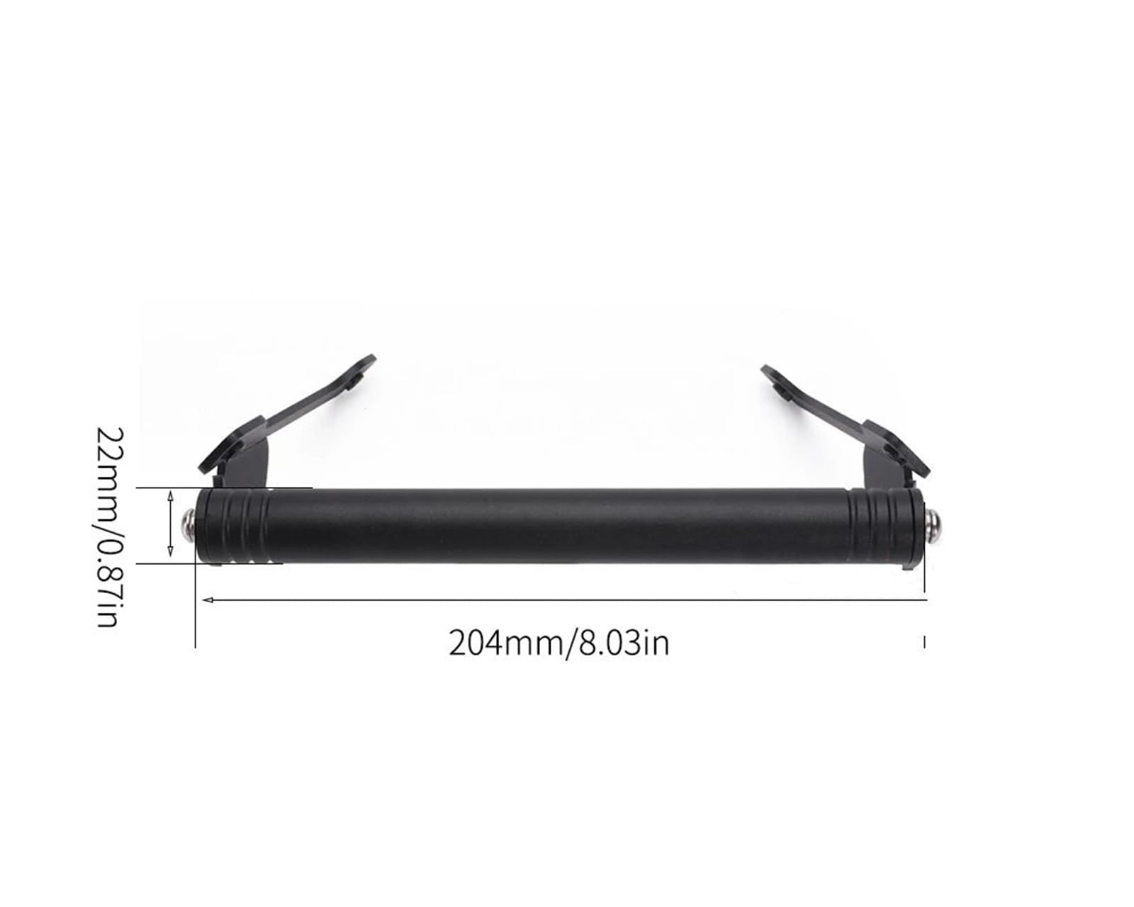 Soporte Placa Navegación GPS Barra Soporte Soporte para Teléfono Móvil con Barra De Extensión De 22 Mm para Navegación GPS, Soporte para Teléfono Móvil XL750 para Transalp 750 2023-2024
