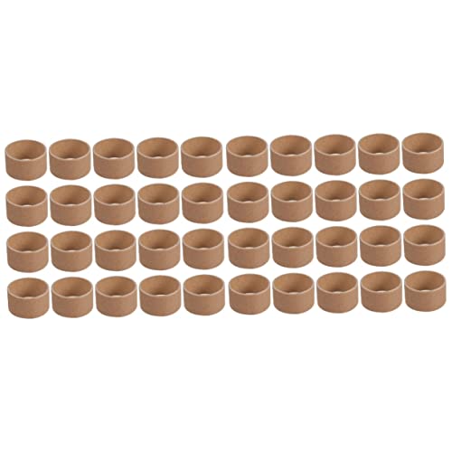 SEWACC 2sets Large Cardboard Tubes Round Paper Rolls for Boys and Girls DIY Craft Projects 100/pack 20pcs*2