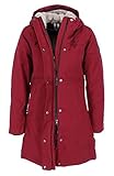 elkline winterjacke damen Funktionsgewebe in Wolloptik / Oberstoff: 100% Polyester / Membran: 100% Polyurethan lösemittelfrei / Innenfutter: 100% recyceltes Polyester / Watte: 100% recyceltes Polyester / Kapuzenfutter: 100% Polyester