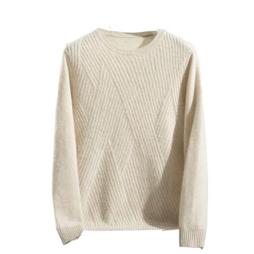 Men's Thickened Autumn and Winter Round Neck Loose Casual Knit Sweater