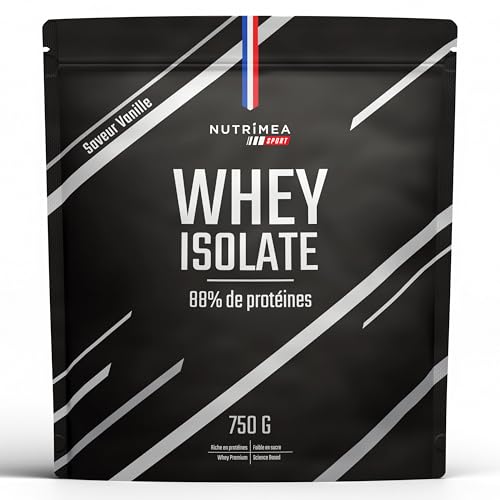 Whey Isolate - 88% de Protéines, Faible en Sucre - Performance & ...