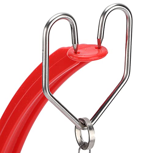 Desktop Sand Pendulum With Base Plate, Support, Metal Cone And Hook, Educational Toy For Gravity And Physics Learning, Non Toxic And Safe(14.6In-Red) #TOP6