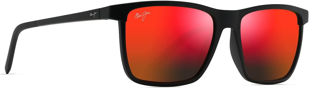 Maui Jim unisex-adult One Way W/ Patented Polarizedplus2 Lenses Rectangular Sunglasses - Image 2