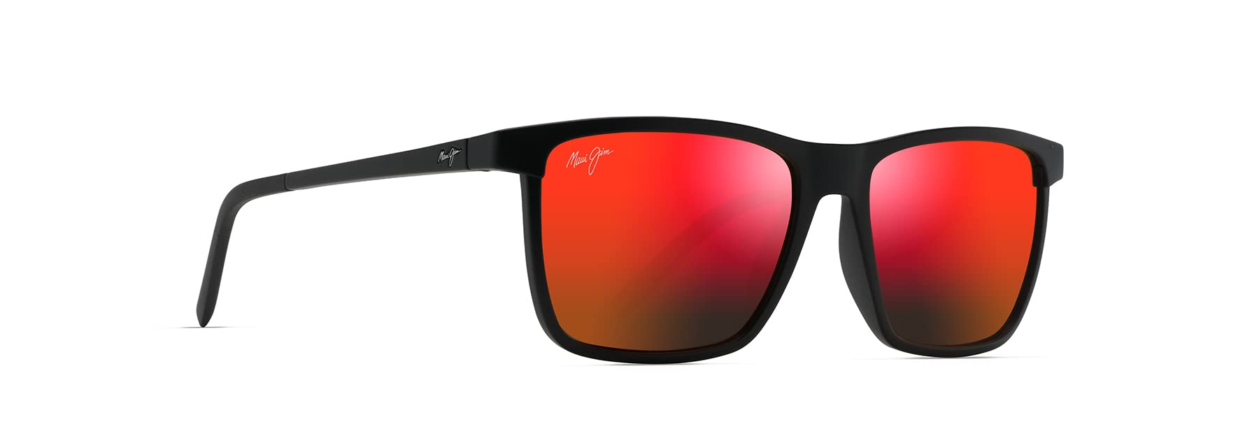 Maui Jim Męskie i damskie jednokierunkowe polaryzacyjne prostokątne okulary przeciwsłoneczne