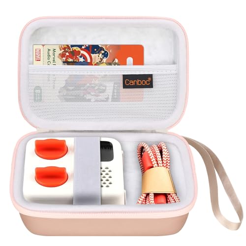 Housse Yoto Mini Bluetooth Canboc : protection rigide premium or rose