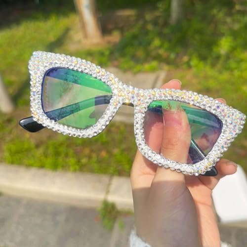 Image of 3 pack style Spring hinge Readers Blue Light Blocking Computer Square Reading Glasses for Women Men (Adiamond, 1.5)