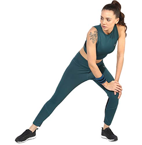 Image of Silvertraq Women's Slim Fit Polyester Blend Leggings (W101$P Light Pink XS)