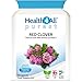 Price comparison product image Health4All Red Clover 4500mg 60 Capsules 2 Months Supply, High Strength Extract 24mg Isoflavones Each Capsule, Menopause Support & Hormone Balance Vegan Supplement | Made in UK