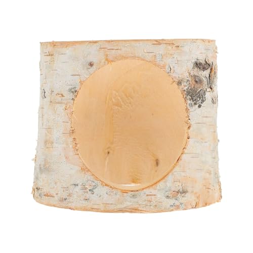 ABOOFAN Túnel Desgarro de para Resistente al de Abedul Hámster Madera Desgaste y Agujero Decorativo Adecuado para Nidos y Escondites de Pequeños Hámsters
