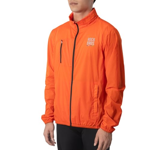 Chaqueta cortaviento de ciclismo ROCKBROS para evitar el frío por sudor al correr
