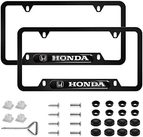 for Ho-da License Plate Frame,High-Grade Premium Aluminum Alloy Applicable to US Standard car License Frame