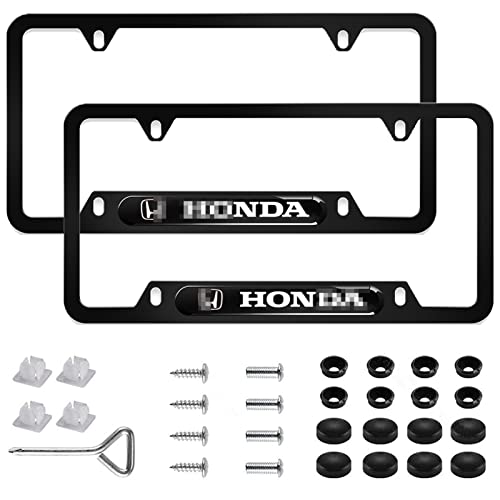 For Ho-Da License Plate Frame,High-Grade Premium Aluminum Alloy Applicable To Us Standard Car License Frame #TOP1