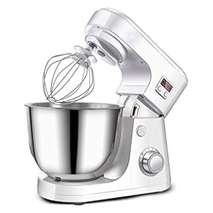 5Sssallefaa 800W Küchenmaschine mit Knethaken