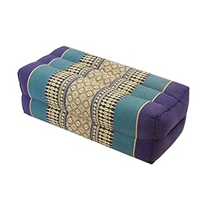 Yoga & Meditation Cushion – Organic Water-Resistant Kapok Filling, Meditation Cushion, Soft Yoga Prop