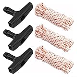 Photo Gallery kit di avviamento con corda e maniglia compatibile con motoseghe e motori da giardino, 3 pezzi di ricambio per avviamento a strappo con manici in plastica e diametro della corda variabile (4 mm) Photo Gallery kit di avviamento con corda e maniglia compatibile con motoseghe e motori da giardino, 3 pezzi di ricambio per avviamento a strappo con manici in plastica e diametro della corda variabile (4 mm)