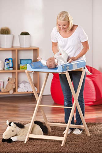 Geuther opvouwbare commode Trixi, in wit, decor: Starry Night groen - Image 5