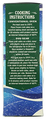 Whole Catch, Maryland Style Mini Catch Crab Cakes 8 Count, 6 Ounce (Frozen) #TOP5