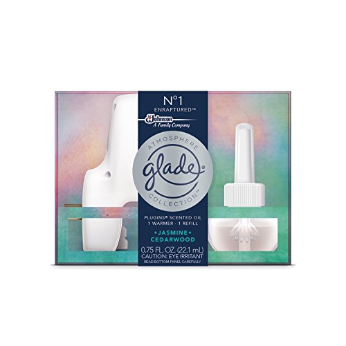 Glade Atmosphere Collection PlugIns Scented Oil Air Freshener Starter Kit, No 1 Enraptured, 0.75 fl oz.