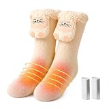 Beheizte Socken, Beheizbare Socken mit Akku, Heizsocken Damen Herren