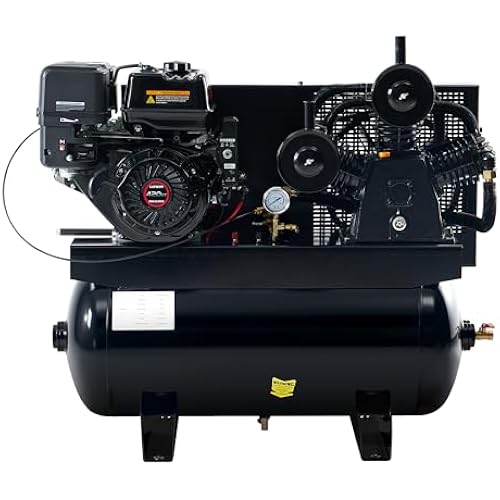 Albott 13HP Gas Air Compressor 30 Gallon Portable Horizontal Tank