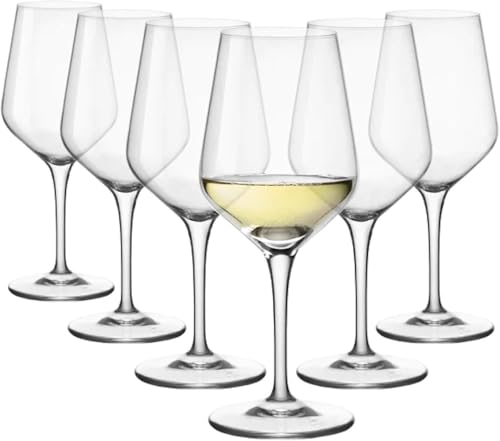 Bormioli Rocco Electra 15 oz. Medium Wine Glasses, Set of 6