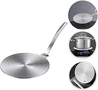 Adaptador Universal para Fogão De Indução 20cm - Aço Inox Resistente - Compatível com Todas as Panelas