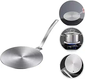 Adaptador Universal para Fogão De Indução 20cm - Aço Inox Resistente - Compatível com Todas as Panelas