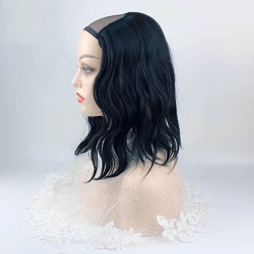 Parrucca Invisibile A Forma Di U Con Clip, 3/4, Extension Da 35,6 Cm, Colore: Nero - 2