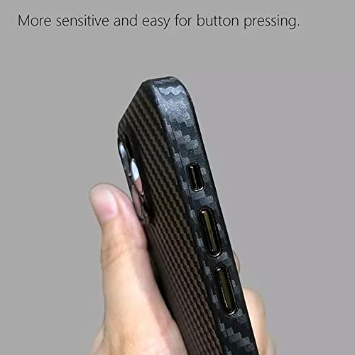 Coque iPhone 13 Pro Max antichoc et anti-rayures bleue en carbone - 5