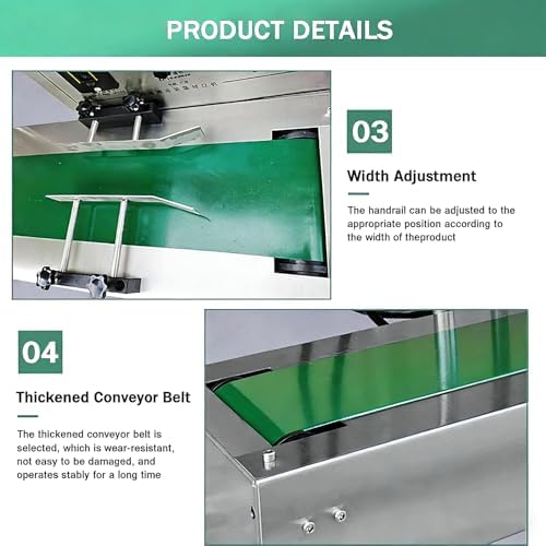 Automatic Induction Bottle Cap Sealer, 15-300mm Continuous Aluminum Foil Sealing Machine, Ideal for Plastic & Glass Bottles (15-60mm) - High Efficiency, Easy to Use