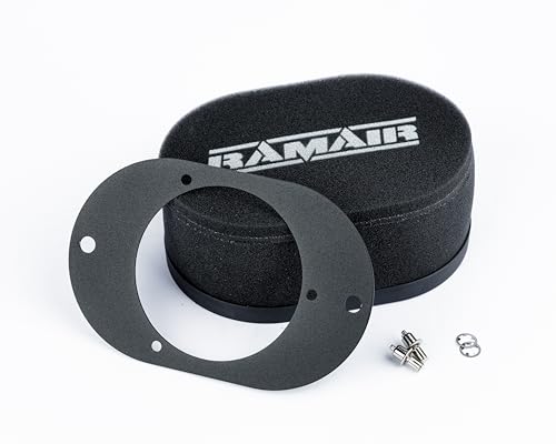 Filtre à air Weber 23/32 TLD hauteur 65 mm avec sa plaque de base