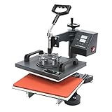 ❤ Funcionamiento versátil: el elemento grande de 30 x 25 cm (12 "x 10") permite transferencias a muchos objetos planos como tela, metal, madera, cerámica y vidrio. Crea tus propias camisetas personalizadas, alfombrillas de ratón, bolsas de mano, placas de matrícula y muchos otros artículos únicos y divertidos.