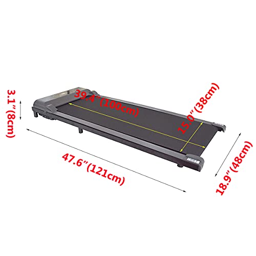 Caminadora eléctrica silenciosa 1.5 hp plegable 110V miniatura 7